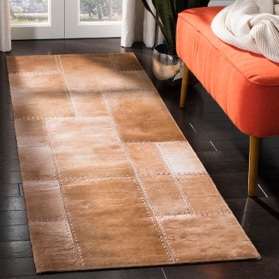 Studio Leather STL174 Hand Woven Area Rug - Safavieh 1 Studio Leather STL174 Hand Woven Area Rug - Safavieh