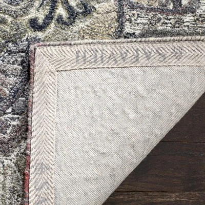 Lilly Medallion Tufted Rug - Safavieh 2 Lilly Medallion Tufted Rug - Safavieh - Image 2