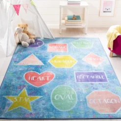 Kids Playhouse KPH201 Power Loomed Area Rug - Safavieh