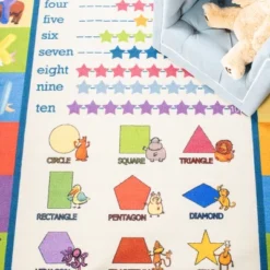 Kids Playhouse KPH225 Power Loomed Area Rug - Safavieh -Safavieh GUEST 38b30231 c18e 4dce 86a5 73e7259c9503