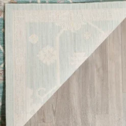 3'x5' Floral Loomed Accent Rug Steel Blue - Safavieh 5 3'x5' Floral Loomed Accent Rug Steel Blue - Safavieh -Safavieh GUEST 3fd12148 7033 4c70 a96a 245c15041b36