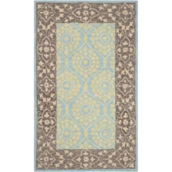 Mellisa Leaf Hooked Rug - Safavieh -Safavieh GUEST 49bf6227 086a 4bca 94b9 2a65db419d51