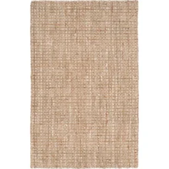 Hilma Solid Woven Fiber Rug Natural - Safavieh -Safavieh GUEST 50a20647 4563 435f 83fd f33ce84cc4a0