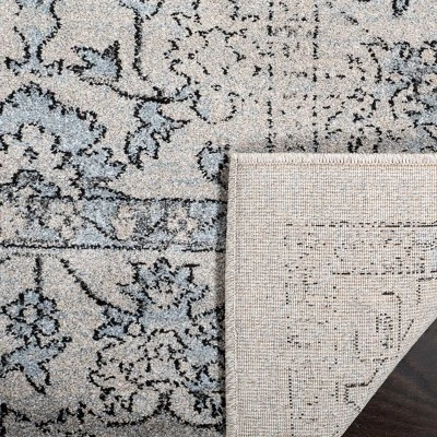 3'x5' Medallion Accent Rug Beige/Blue - Safavieh 2 3'x5' Medallion Accent Rug Beige/Blue - Safavieh - Image 2