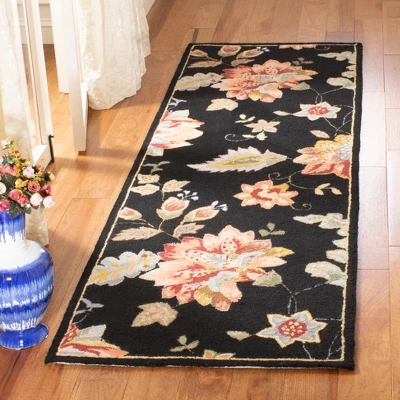Chelsea HK306 Hand Hooked Area Rug - Safavieh 1 Chelsea HK306 Hand Hooked Area Rug - Safavieh