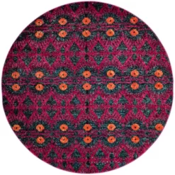 Ruslan Geometric Area Rug - Safavieh -Safavieh GUEST 893cf180 4e04 4074 a409 cca6f5dcf15e