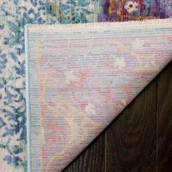 3'x10' Runner Purple/Turquoise Medallion Loomed - Safavieh -Safavieh GUEST 9d5c2e9a d65f 4a43 b6fb fde270109953