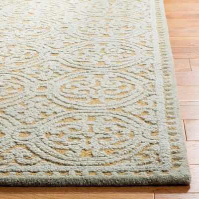 Stacy Medallion Tufted Accent Rug - Safavieh 1 Stacy Medallion Tufted Accent Rug - Safavieh