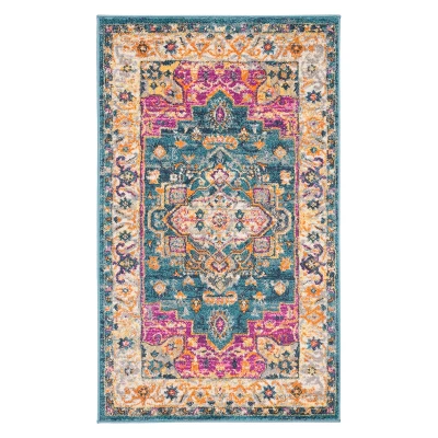 Jolene Medallion Loomed Rug - Safavieh 3 Jolene Medallion Loomed Rug - Safavieh - Image 3
