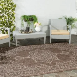 Courtyard CY8481 Power Loomed Indoor/Outdoor Area Rug - Safavieh