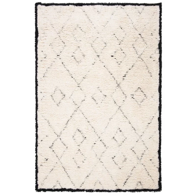 Rosalina Rug Ivory/Black - Safavieh 7 Rosalina Rug Ivory/Black - Safavieh - Image 7