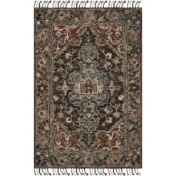 Amanda Floral Tufted Area Rug - Safavieh -Safavieh GUEST a87643cb 6e90 422a b78e ee8671dc9a0a