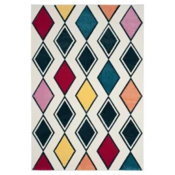 Doreen Geometric Loomed Area Rug - Safavieh -Safavieh GUEST b3004324 6a9a 4d86 b0f0 8a58ac870448