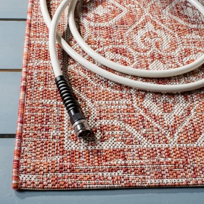 Courtyard CY8066 Power Loomed Indoor/Outdoor Area Rug - Safavieh 2 Courtyard CY8066 Power Loomed Indoor/Outdoor Area Rug - Safavieh - Image 2