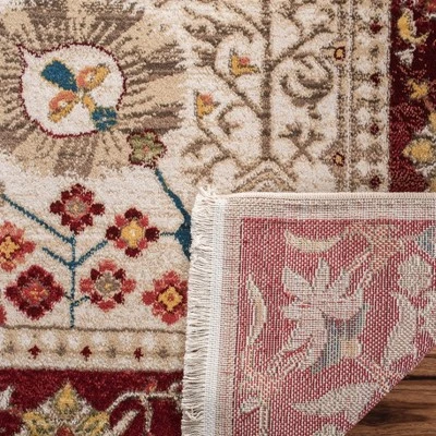 Elva Floral Loomed Rug - Safavieh 2 Elva Floral Loomed Rug - Safavieh - Image 2