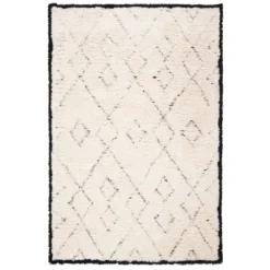 Rosalina Rug Ivory/Black - Safavieh 13 Rosalina Rug Ivory/Black - Safavieh -Safavieh GUEST bb00b904 a019 44d2 b6a6 53e37258863c