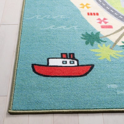 Kids Playhouse KPH202 Power Loomed Area Rug - Safavieh 2 Kids Playhouse KPH202 Power Loomed Area Rug - Safavieh - Image 2