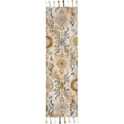 Rocio Medallion Hooked Rug - Safavieh -Safavieh GUEST cb443f70 5041 40b6 ab0e 4ca3a9febd8f