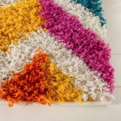 Shag Kids SGK565 Power Loomed Area Rug - Safavieh 1 Shag Kids SGK565 Power Loomed Area Rug - Safavieh