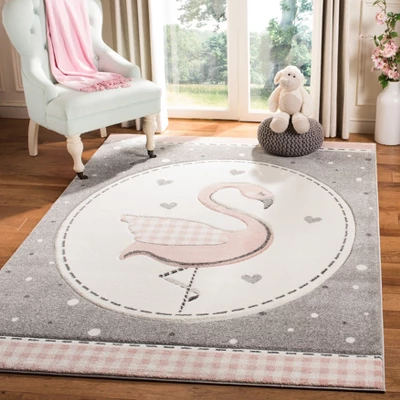 Carousel Kids CRK154 Power Loomed Area Rug - Safavieh 1 Carousel Kids CRK154 Power Loomed Area Rug - Safavieh