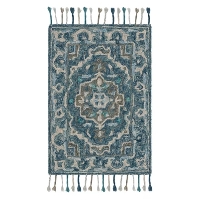 Mildred Medallion Tufted Accent Rug - Safavieh 3 Mildred Medallion Tufted Accent Rug - Safavieh - Image 3