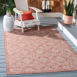 Courtyard CY8066 Power Loomed Indoor/Outdoor Area Rug - Safavieh