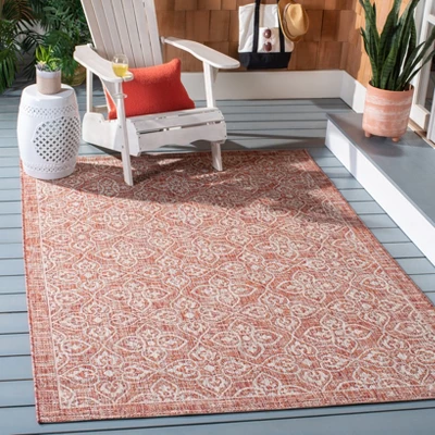 Courtyard CY8066 Power Loomed Indoor/Outdoor Area Rug - Safavieh 1 Courtyard CY8066 Power Loomed Indoor/Outdoor Area Rug - Safavieh