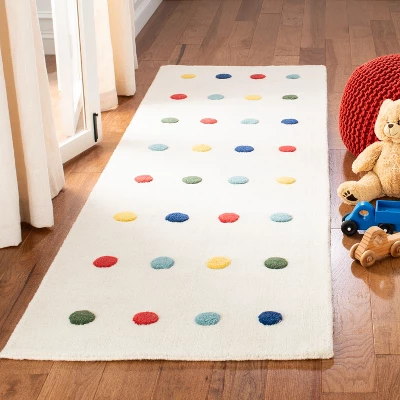 Safavieh Kids SFK804 Hand Loomed Area Rug - Safavieh 1 Safavieh Kids SFK804 Hand Loomed Area Rug - Safavieh