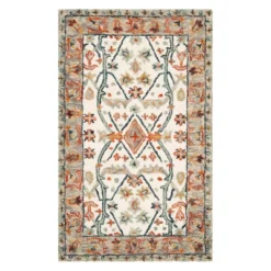 Joan Floral Tufted Accent Rug - Safavieh -Safavieh GUEST ee232b77 8403 490c a2ad 49daec02ac7f