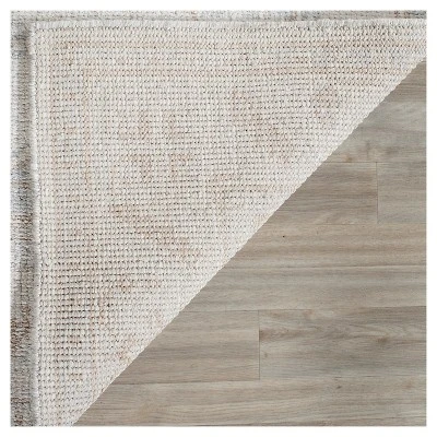 Beige/Blue Abstract Knotted Area Rug - (4'x6') - Safavieh 3 Beige/Blue Abstract Knotted Area Rug - (4'x6') - Safavieh - Image 3