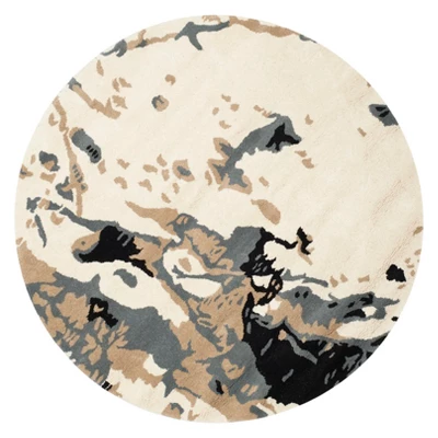 Forrest Splatter Accent Rug - Safavieh 6 Forrest Splatter Accent Rug - Safavieh - Image 6